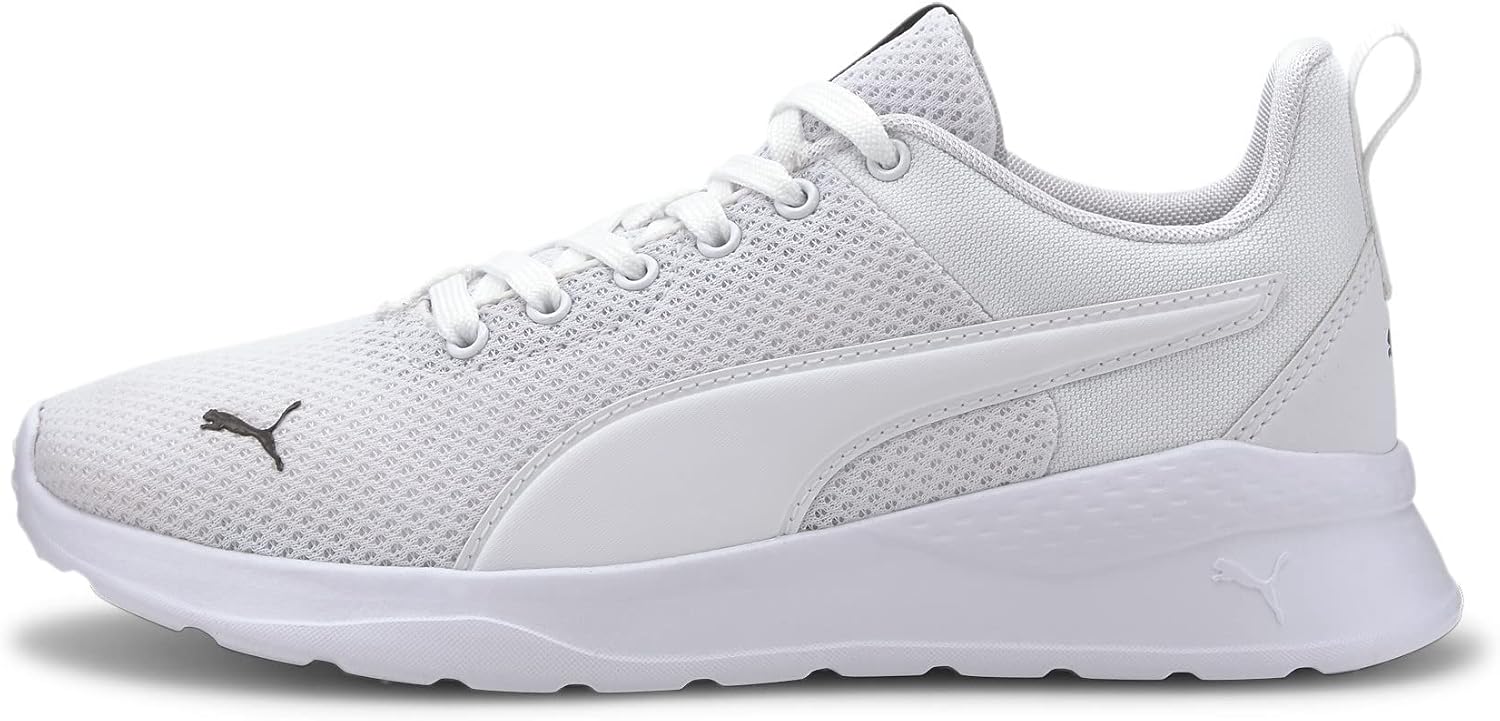 Detalle de PUMA Anzarun Lite Jr Sneaker – Unisex, Puma White, 37 EU