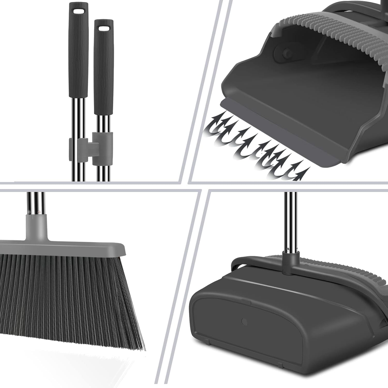 Thumbnail 2 de Kelamayi Broom and Dustpan Set 38in
