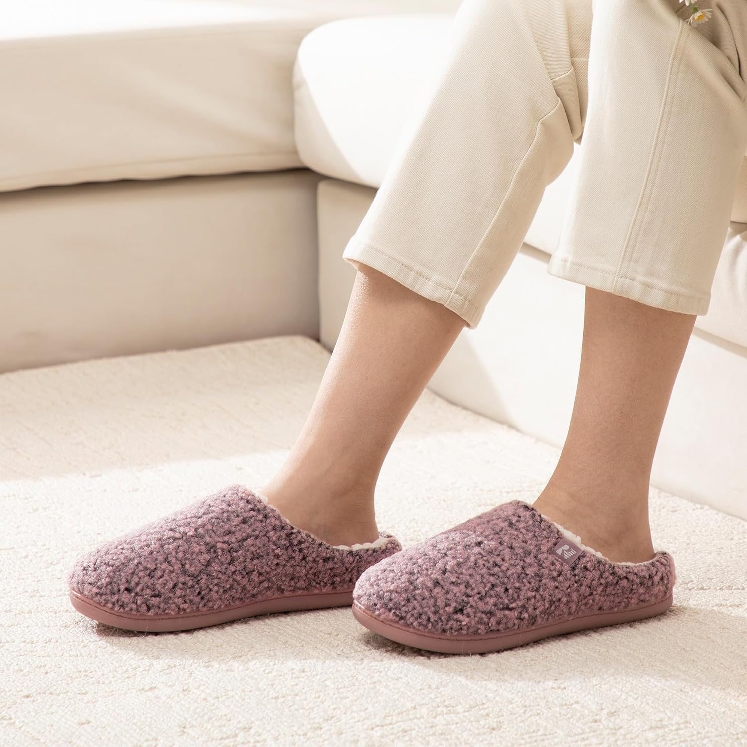 Thumbnail 6 de RockDove Women's Sherpa Fleece Clog Slipper 🩰