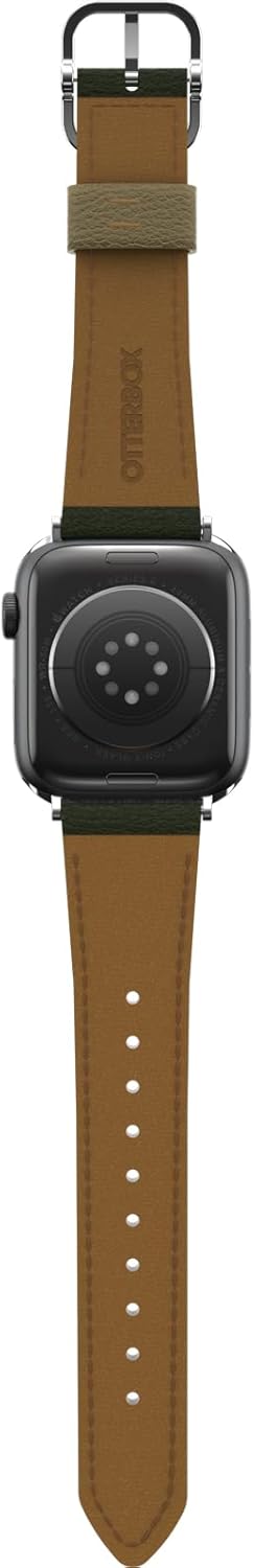 Detalle 2 de OtterBox Symmetry Cactus Leather: cinturino verde per Apple Watch 44/45/46mm