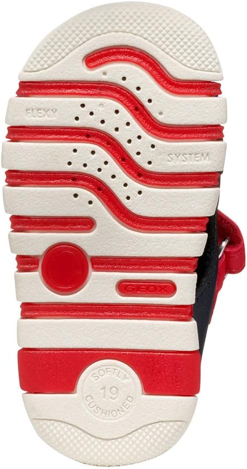Detalle de Geox Baby-Jungen B Iupidoo Boy Sandal – Atmungsaktiver Begleiter für warme Tage