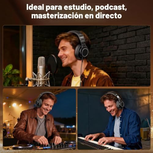 Thumbnail 6 de New Bee: Auriculares de estudio over-ear con drivers de 50 mm y conectividad Pro-Gear