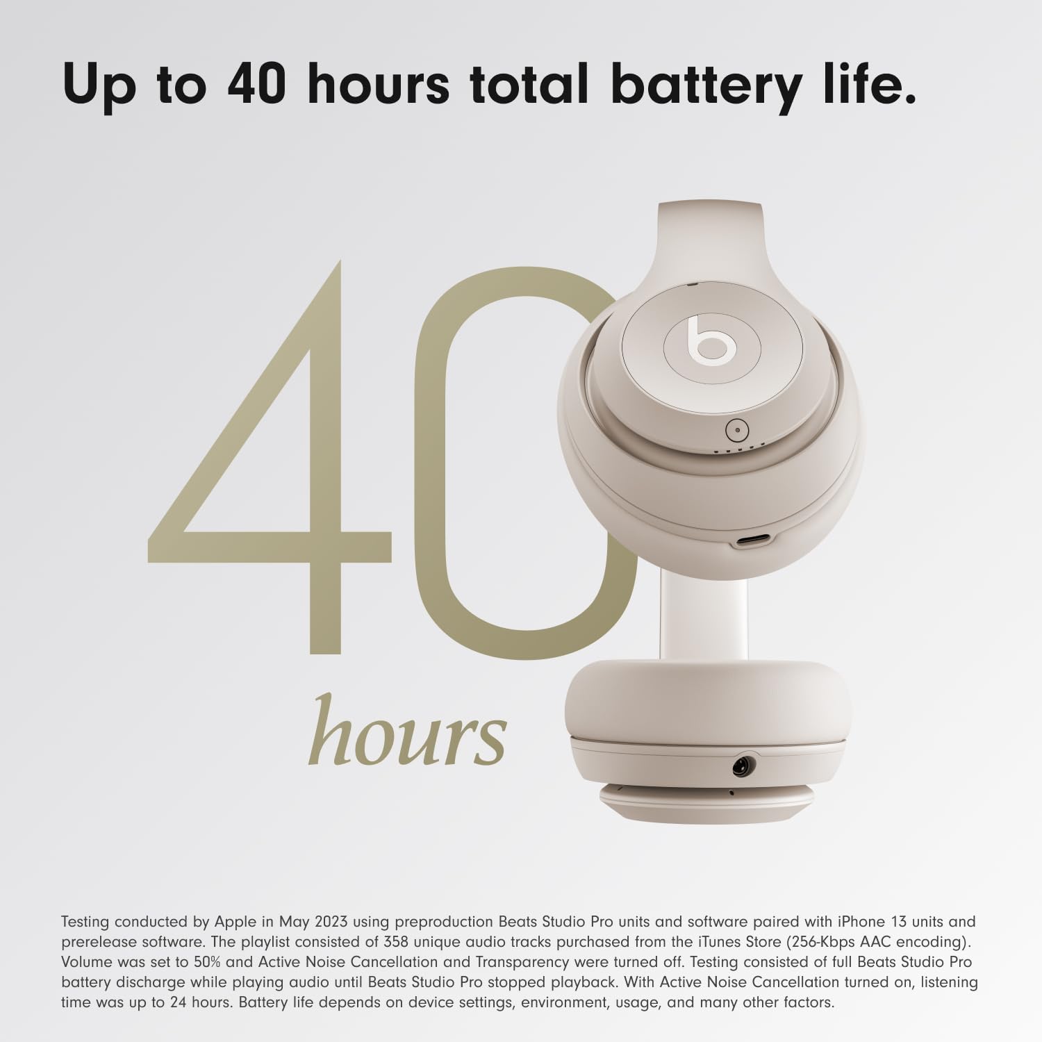 Detalle 2 de Beats over-ear headphones Studio Pro