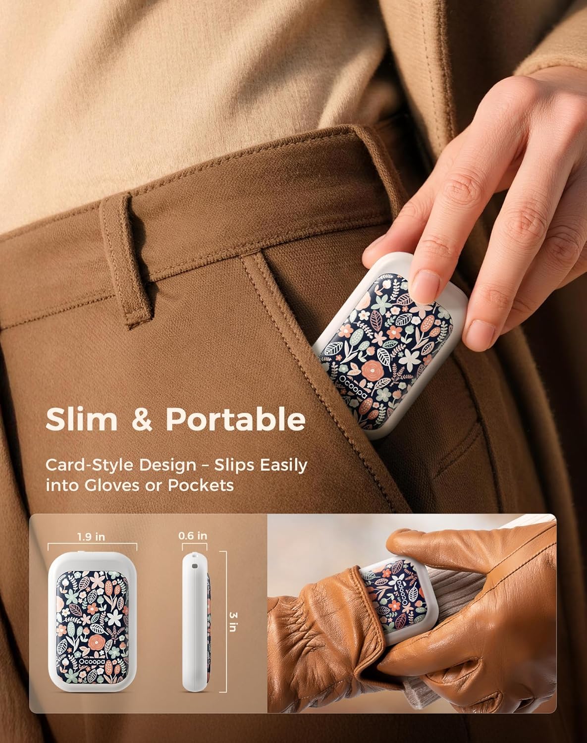 Detalle de OCOOPA UT4 Magnetic Hand Warmer 5000mAh