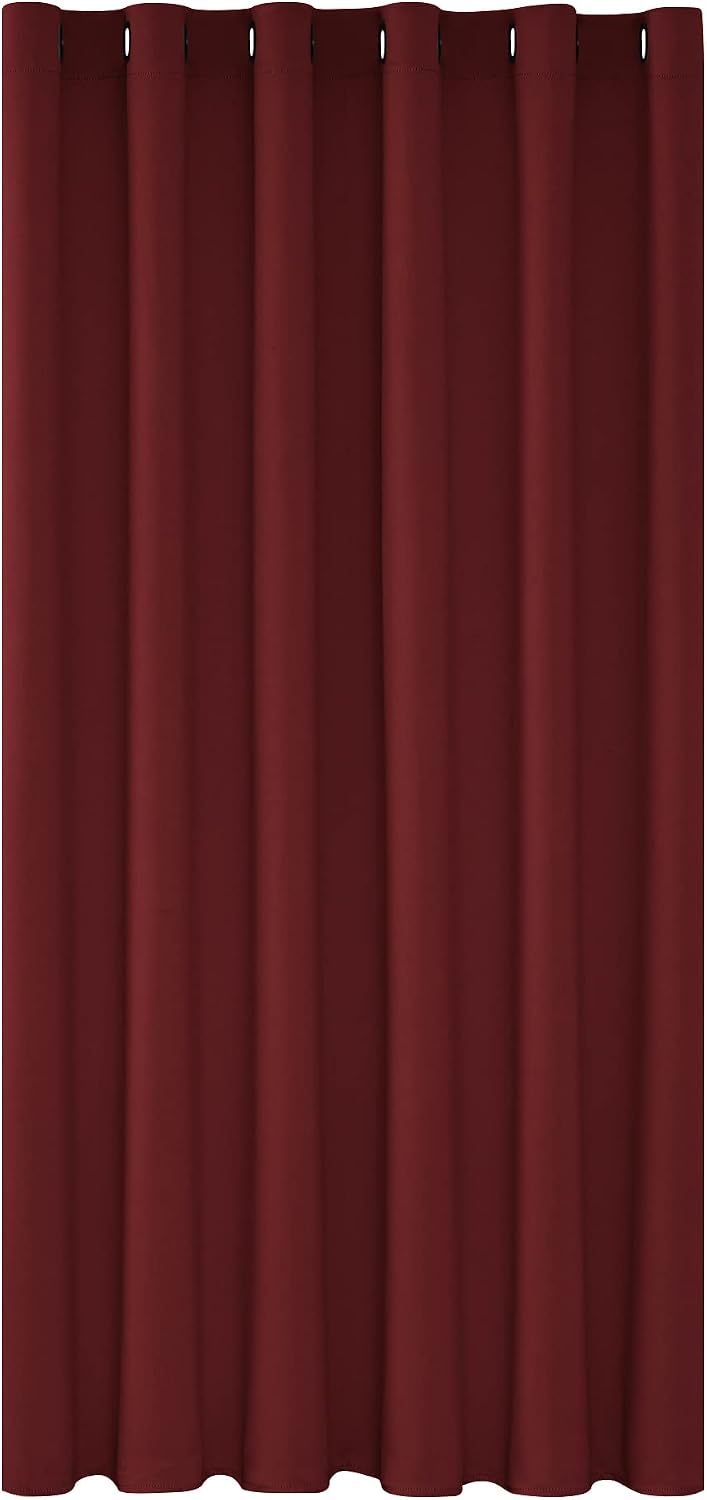 Thumbnail 6 de Deconovo Tenda Oscurante da Interno 132x160 cm, Grigio Chiaro – 1 Pannello, Occhielli 8x4 cm, isolamento termico e attenuazione rumori