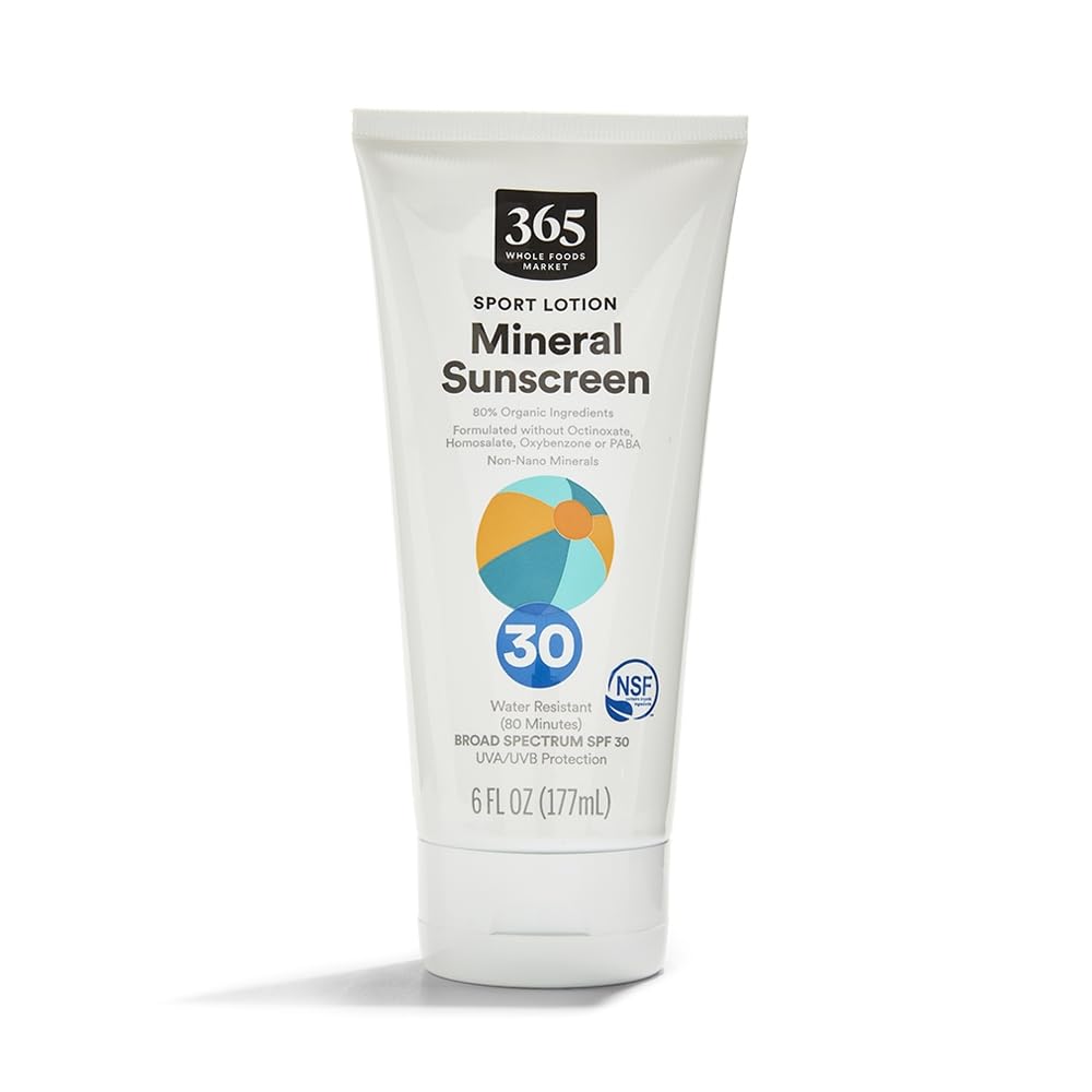Thumbnail 2 de 365 by Whole Foods Market Sport Lotion Mineral Sunscreen SPF 30 (1.5 fl oz) with Carabiner
