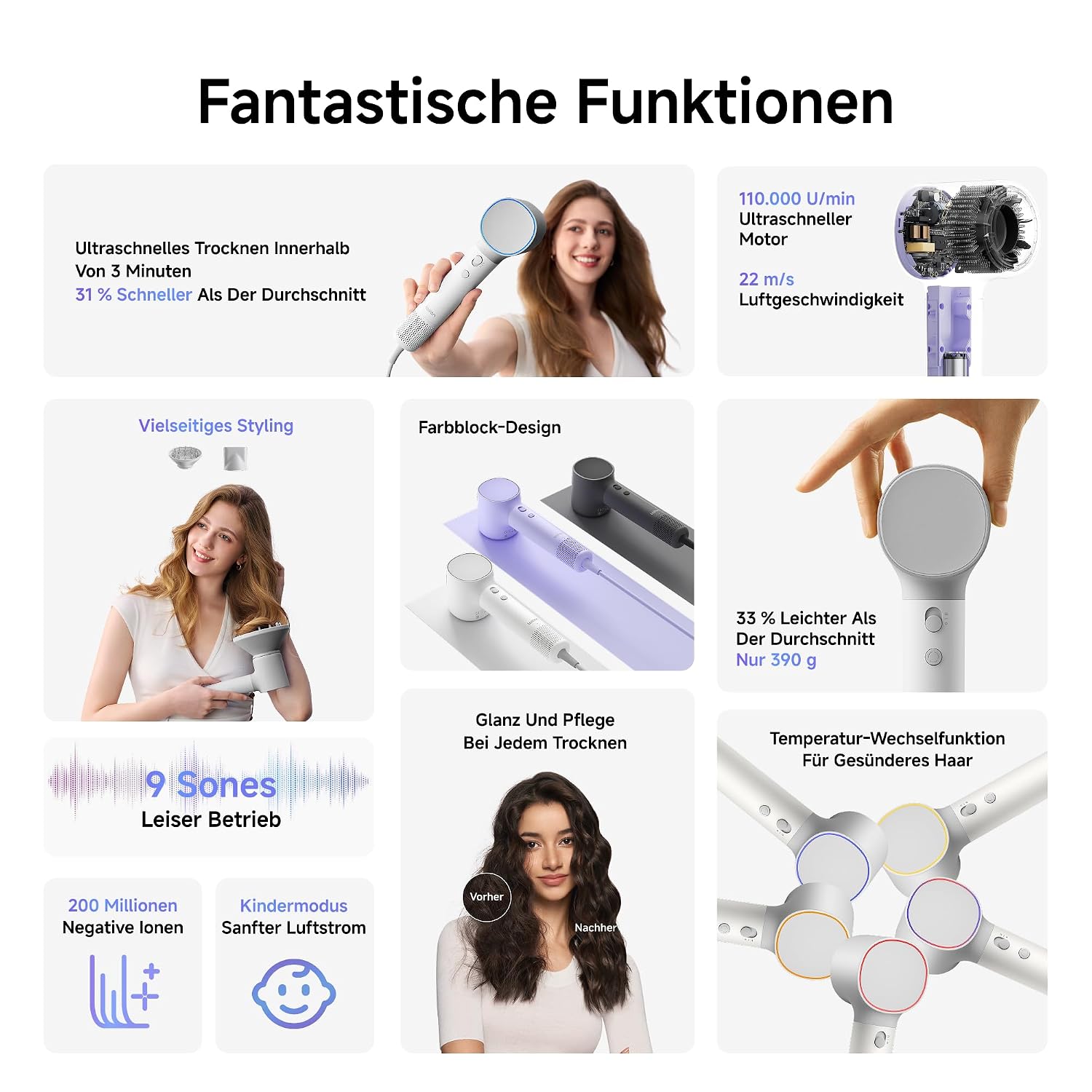 Thumbnail 2 de Laifen Neo Haartrockner mit 110.000 U/Min