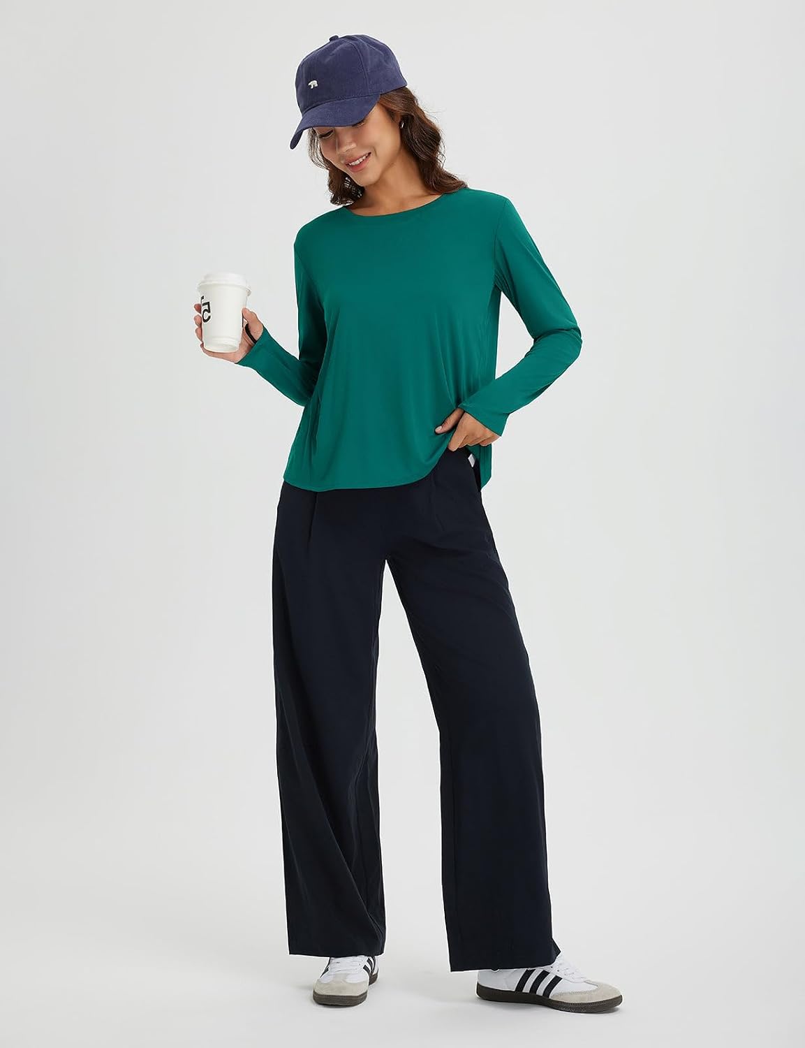 Detalle de baleaf Women's Long Sleeve Workout Top UPF 50+