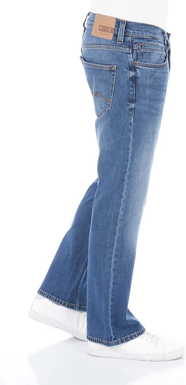 Thumbnail 2 de MUSTANG Jeans Herren Stretch Oregon Bootcut – 5-Pocket Denim in Schwarz/Blau (Größen 30–44)