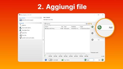 Detalle 2 de Nero Burning ROM 2026 su Chiavetta USB – Masterizzazione, Backup e Sicurezza su chiavetta
