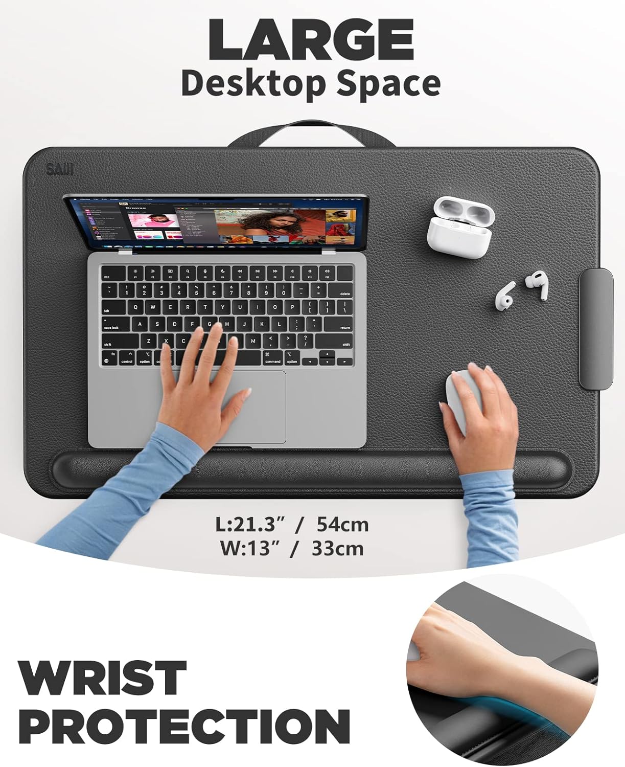 Detalle 2 de SAIJI Lap Desk Laptop Tray