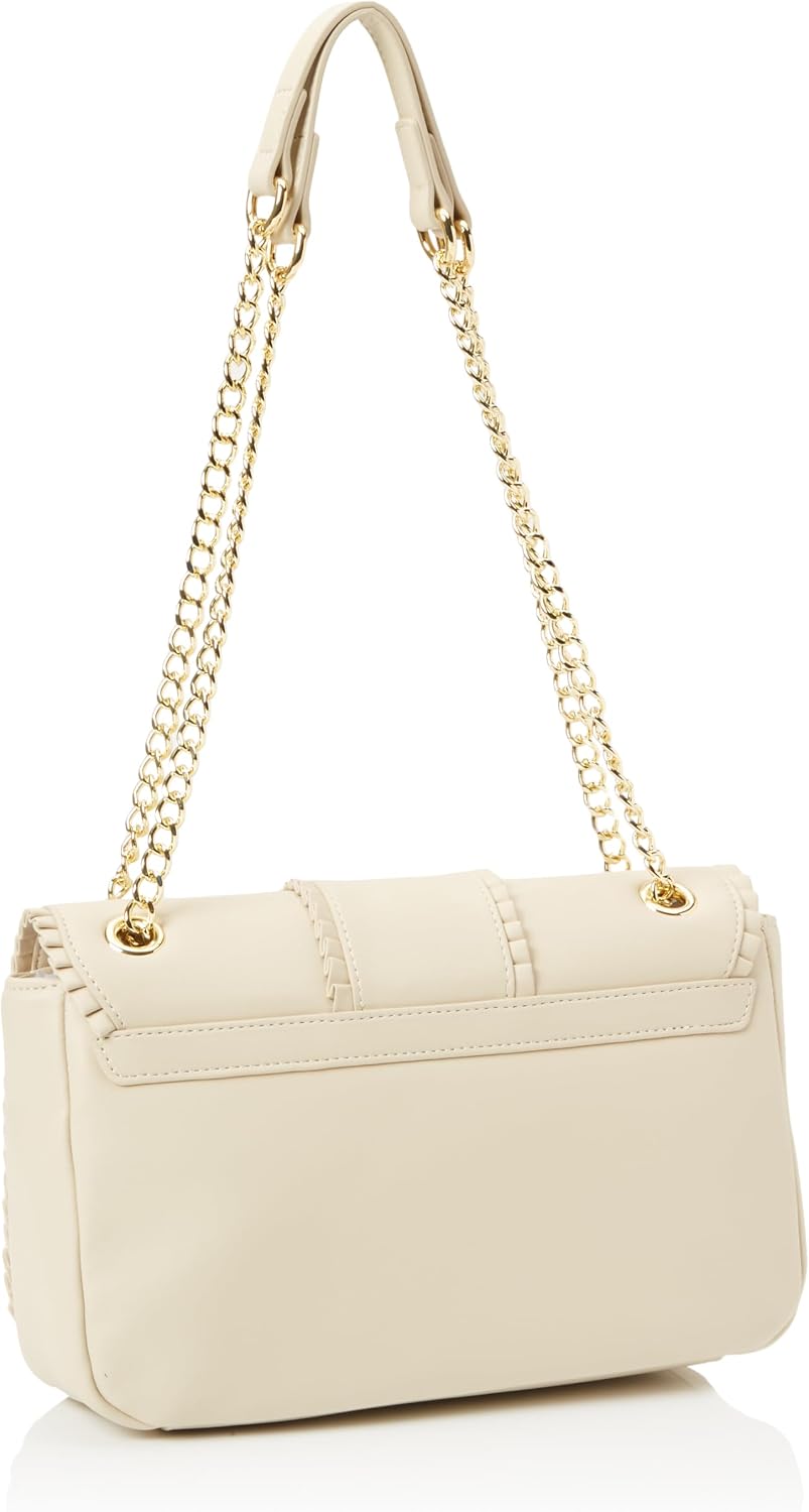 Detalle de Love Moschino Sac à bandoulière JC4270PP0IKF0110 – Ivoire, finition PU
