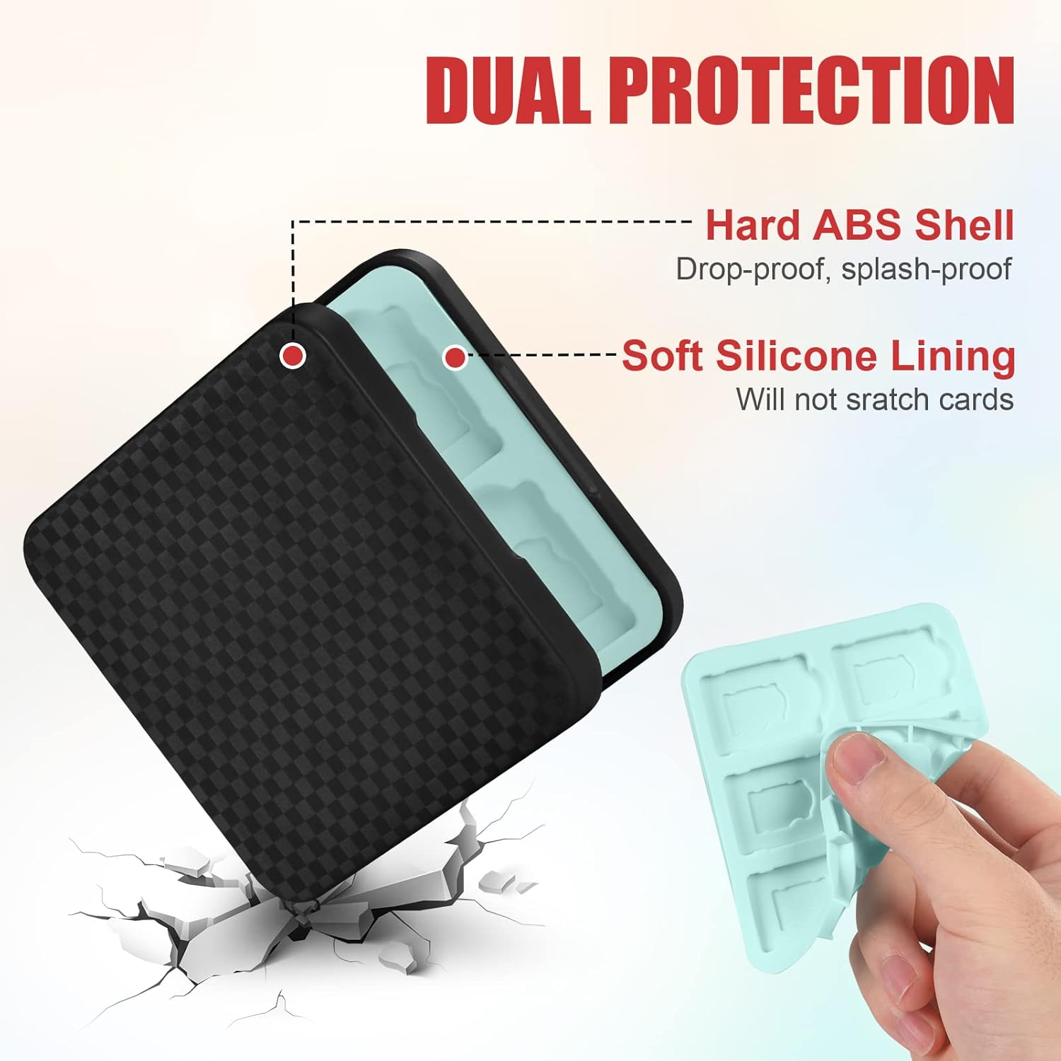 Thumbnail 4 de Vicloon Game Card Case 12‑slot for Switch