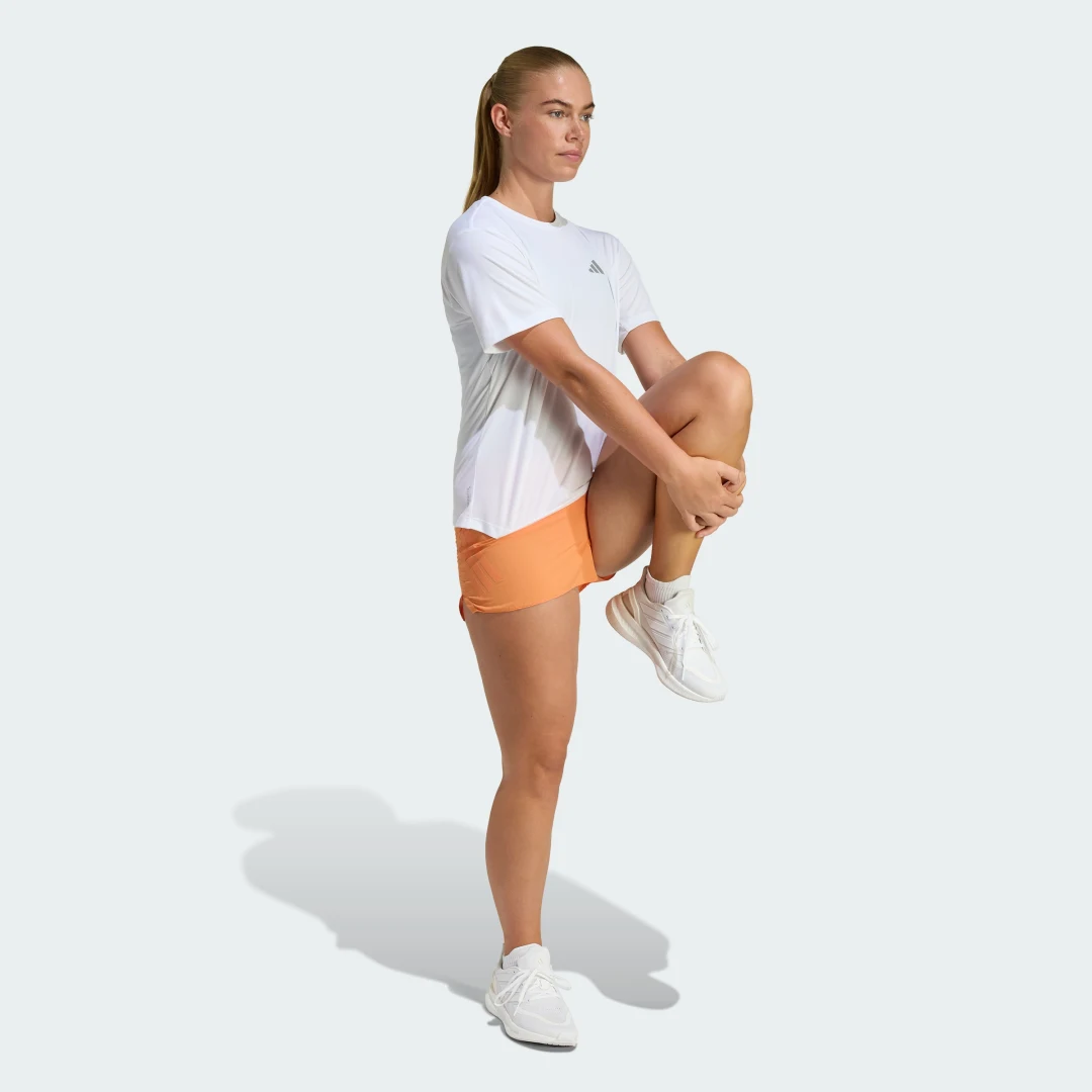 Detalle de Camiseta de running adi365 Essentials de Adidas – color blanco