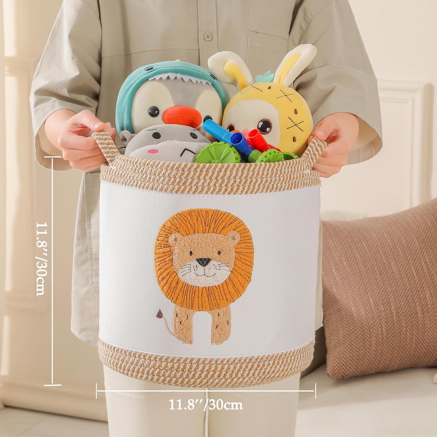 Detalle de Tidelit lion kids laundry basket 21 L