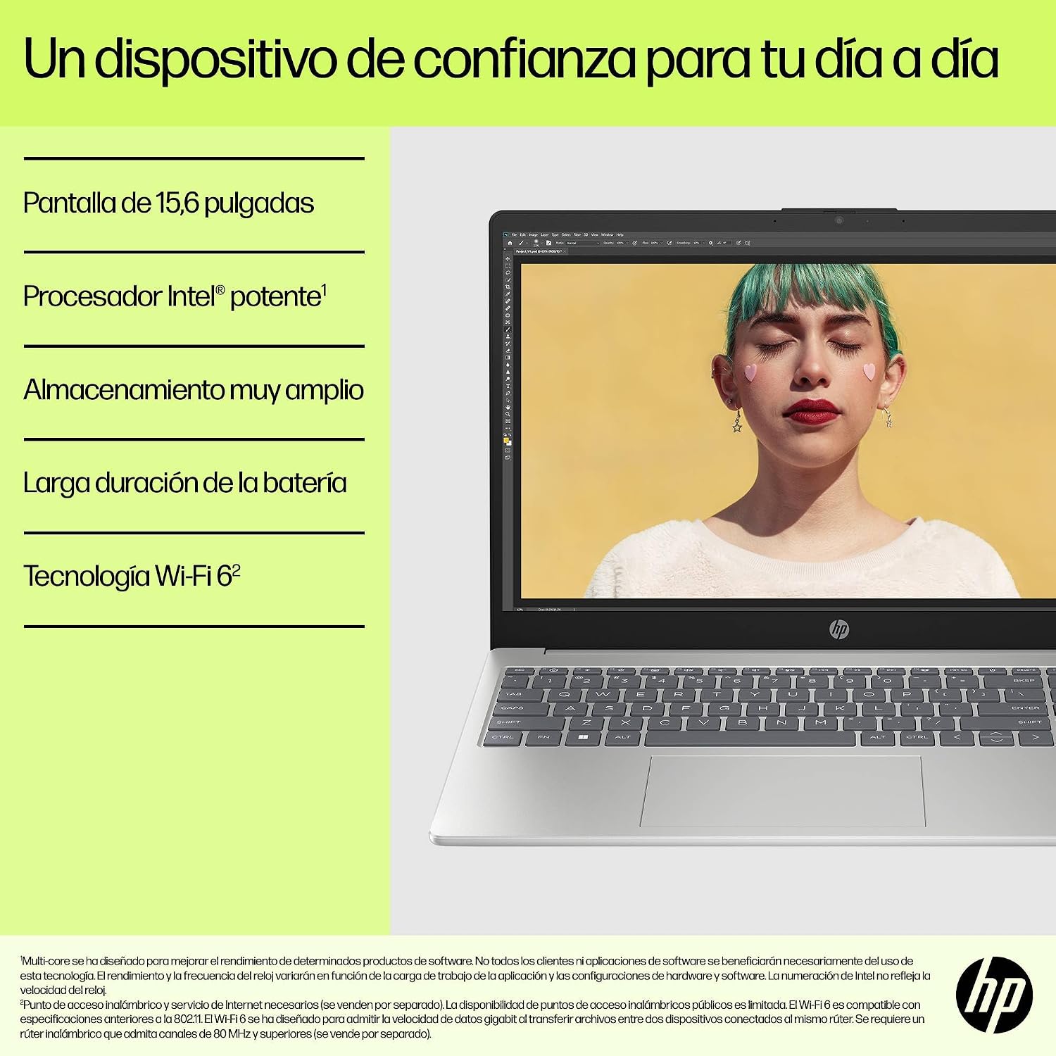 Detalle 2 de HP 15-fc0240ns portátil 15.6 FHD Ryzen 7 32 GB 1 TB