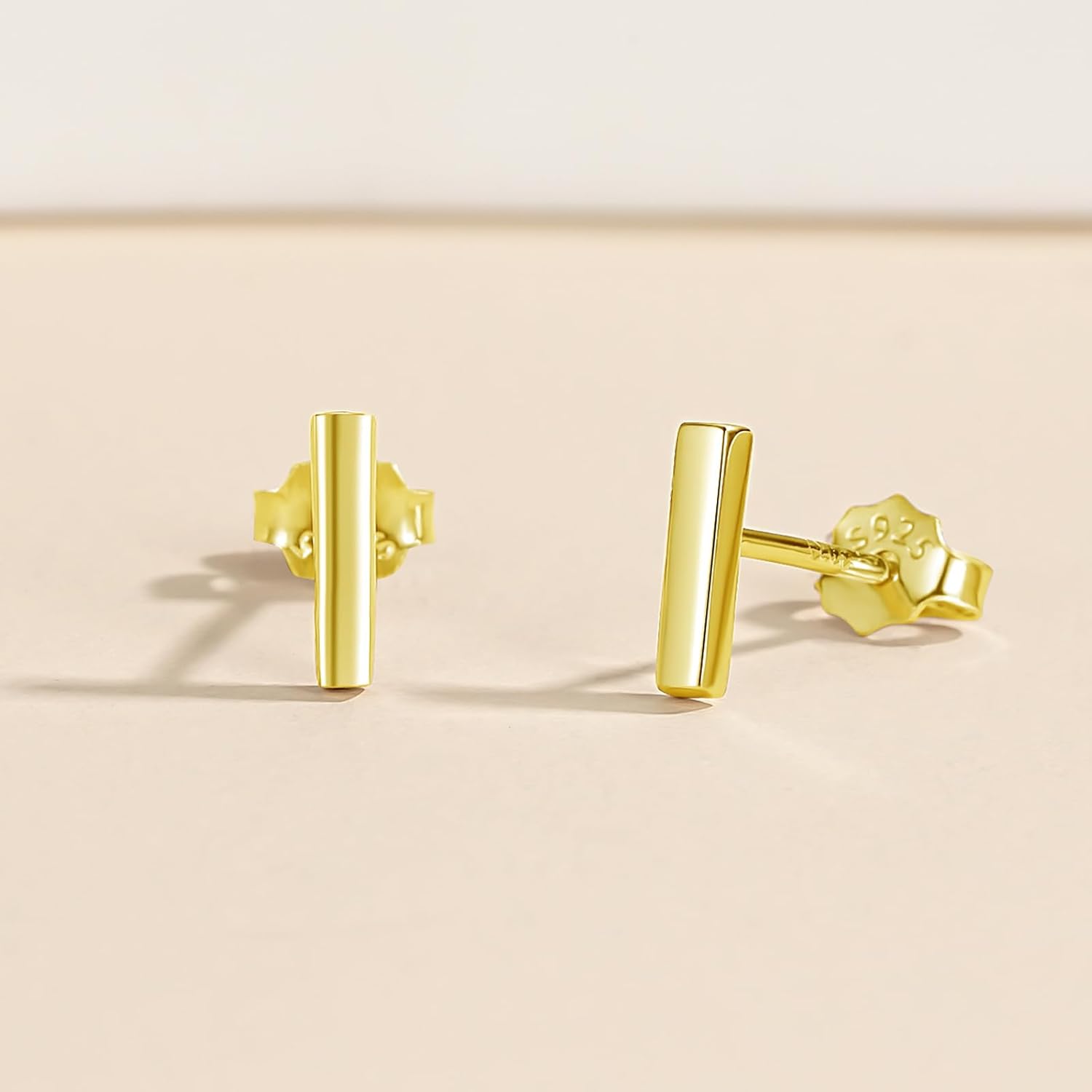 Thumbnail 2 de Zolkamery Ohrstecker aus 925 Sterling Silber – kleine Kreuz- & Stab-Designs, hypoallergen
