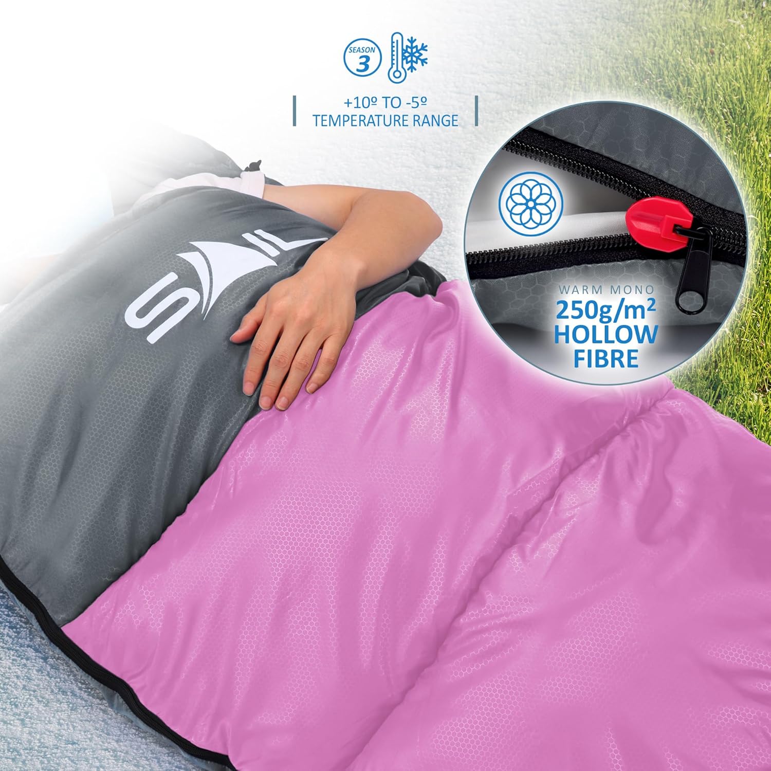 Thumbnail 5 de SAIL Sleeping Bag 1.3kg 3-4 Season