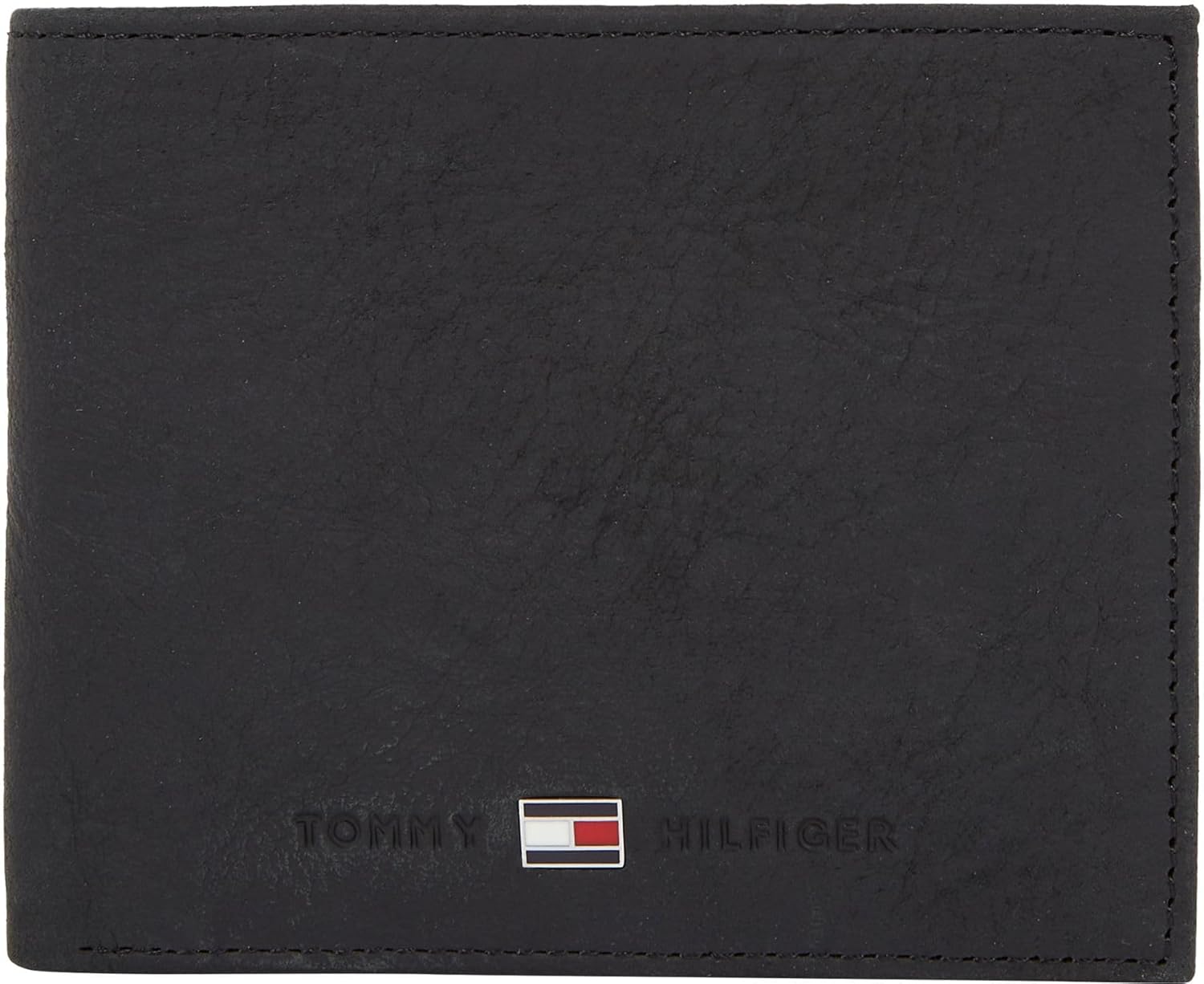 Detalle de Tommy Hilfiger Portefeuille Homme Johnson Mini CC Wallet en Cuir