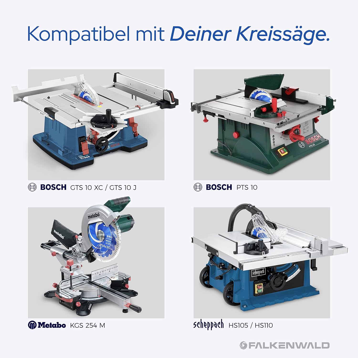 Thumbnail 3 de Sägeblatt 254x30 für Holz 80 HM-Zähne