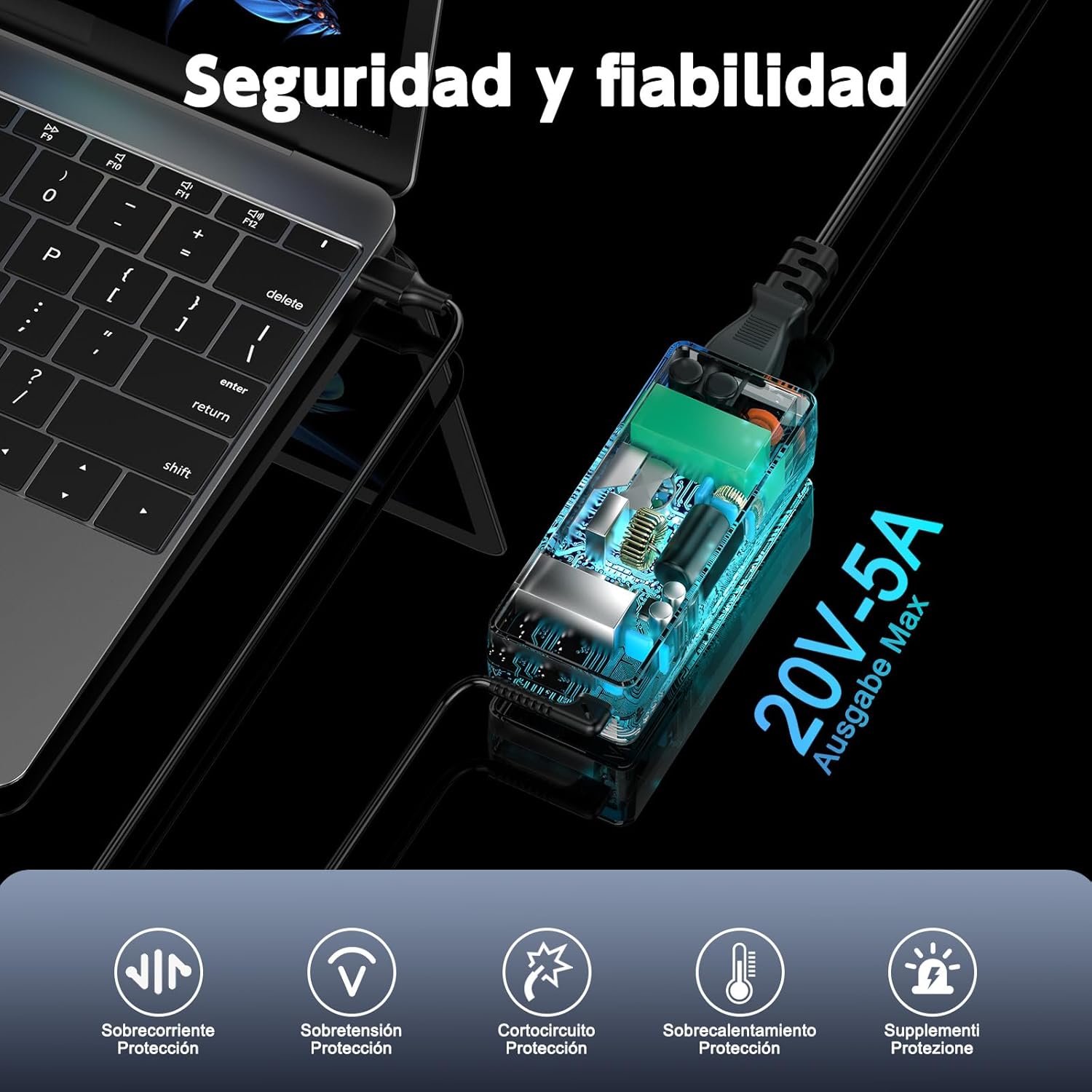 Thumbnail 4 de Etssembo Cargador USB-C 100W