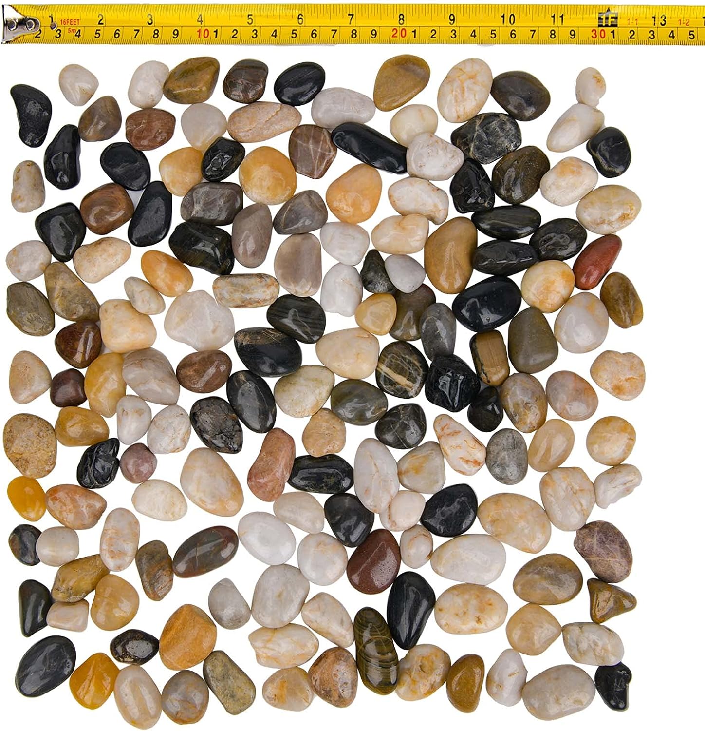 Detalle 2 de Hisredsun 3.96 lb Decorative River Pebbles