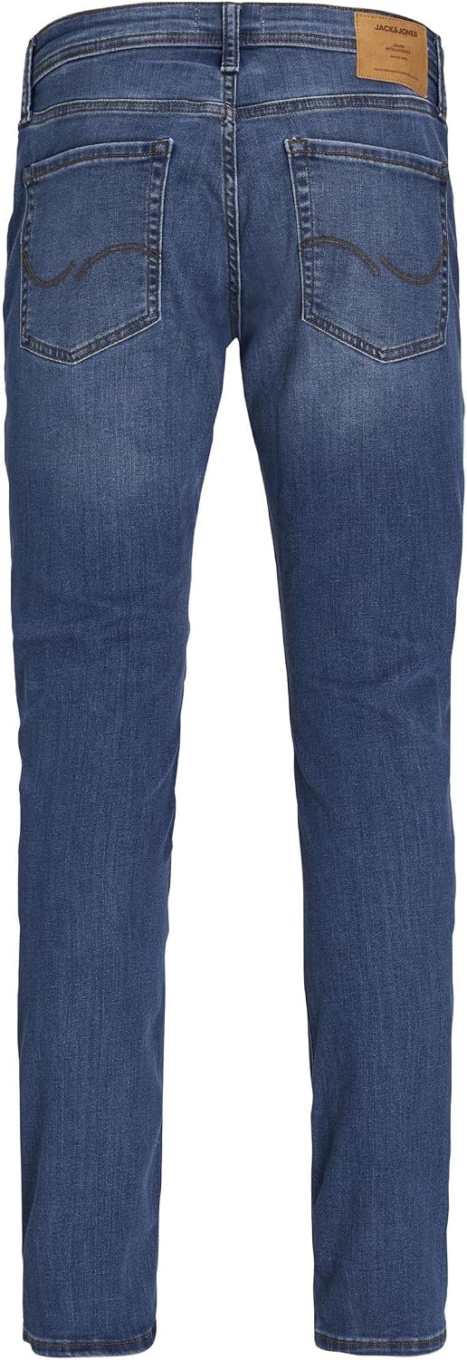 Detalle de JACK & JONES JJiglenn Jjoriginal CB 815 Noos Jeans Slim Fit Blu 33/32