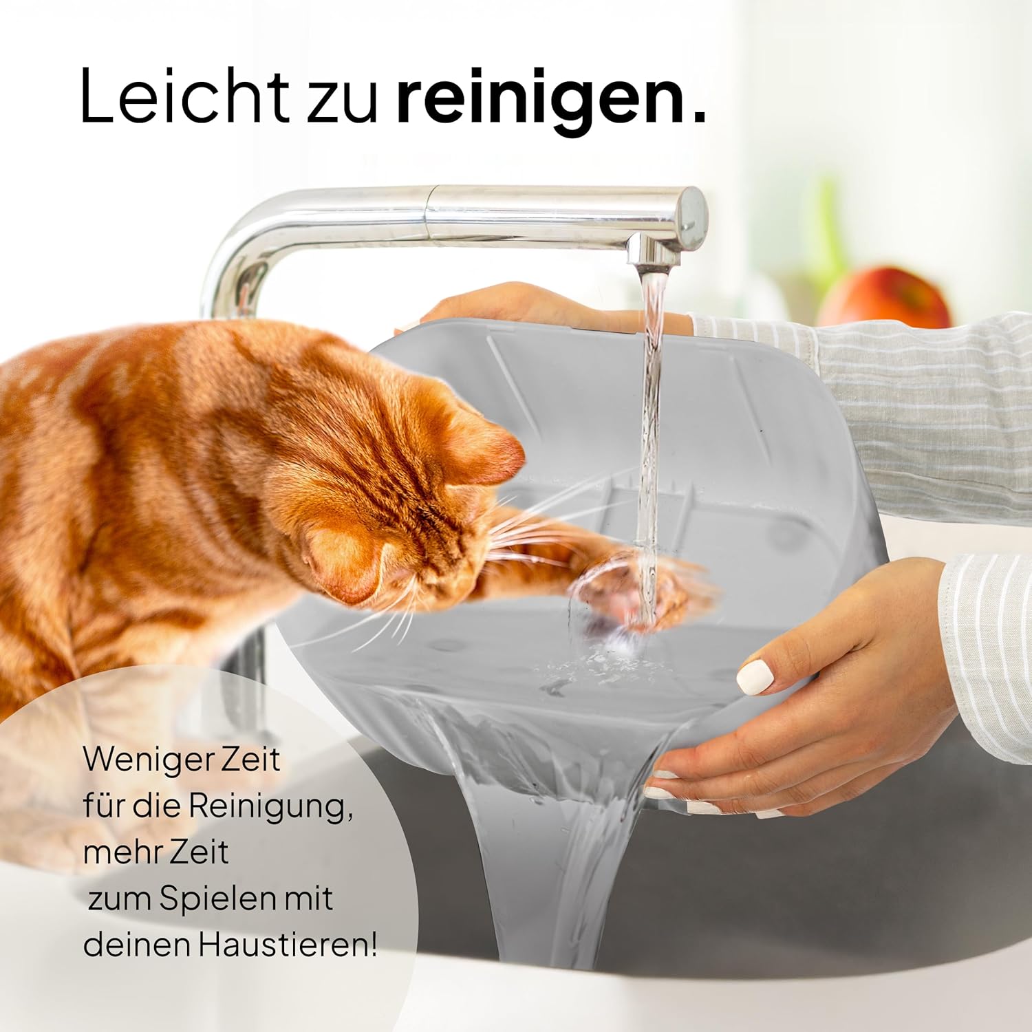 Thumbnail 5 de Pretty Paw Katzenbrunnen 45 Tage Akku 🐾
