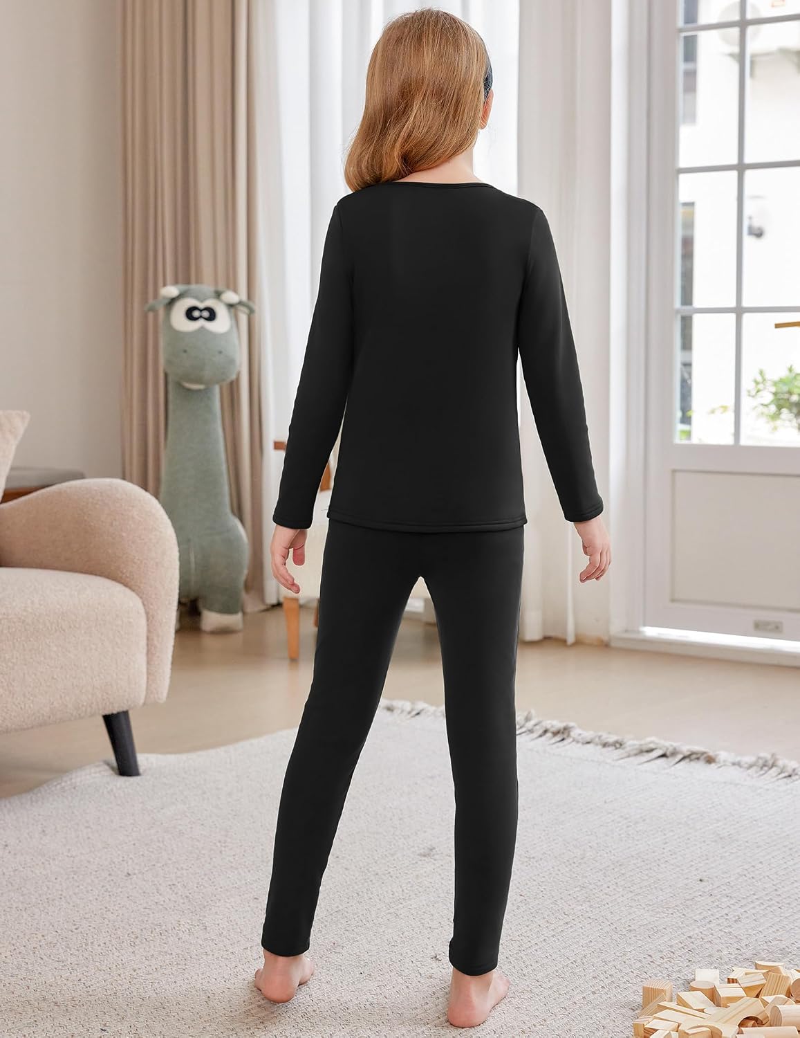 Detalle 2 de Arshiner sous-Vêtements Thermiques Filles 5-12 ans