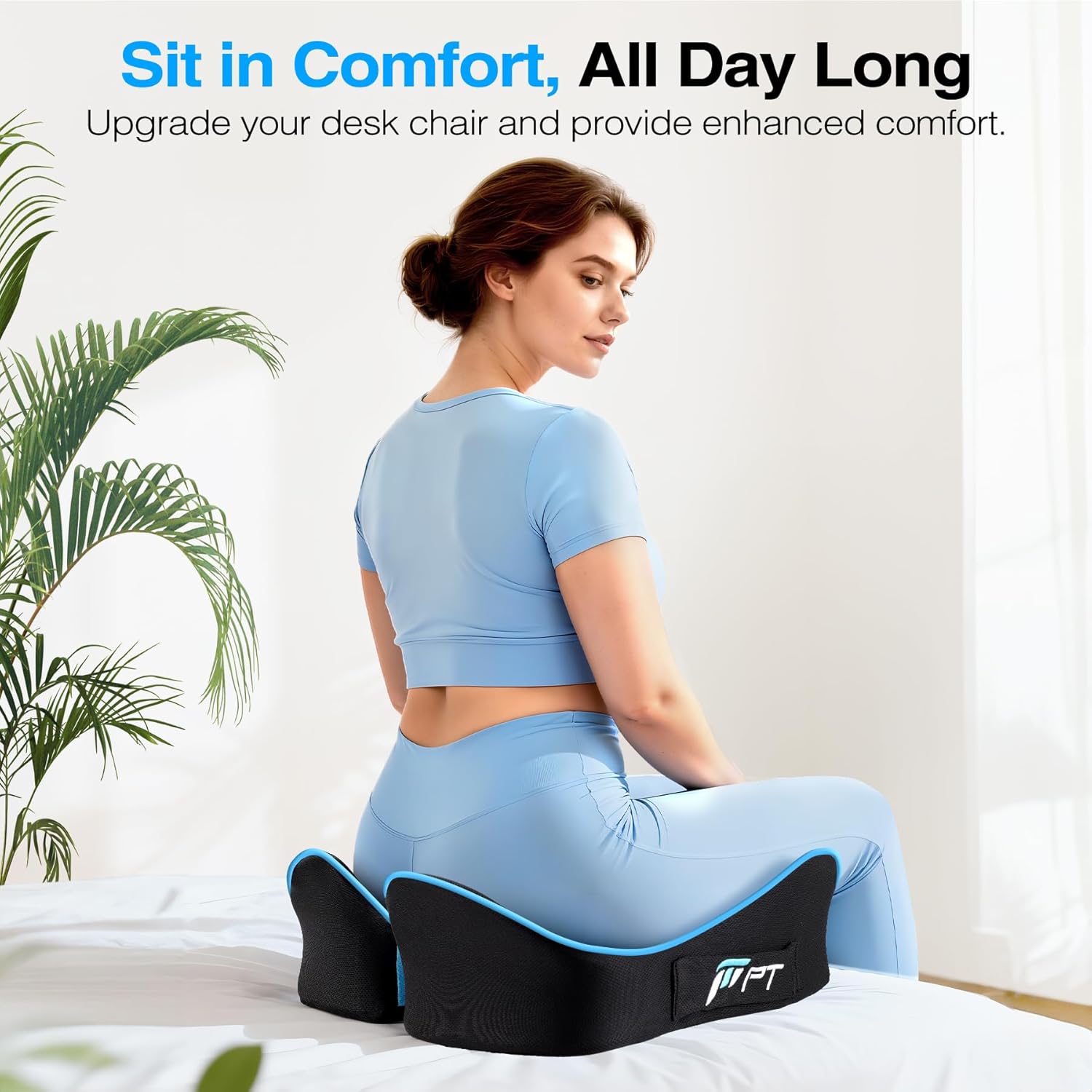 Detalle de POOTACK Memory Foam Seat Cushion