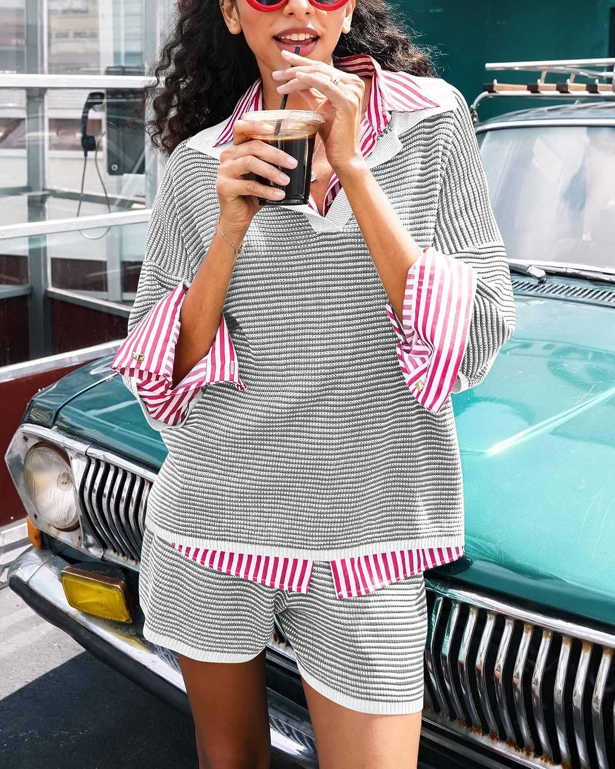 Thumbnail 4 de Tankaneo Sweater Set 2 Piece 100% Polyester