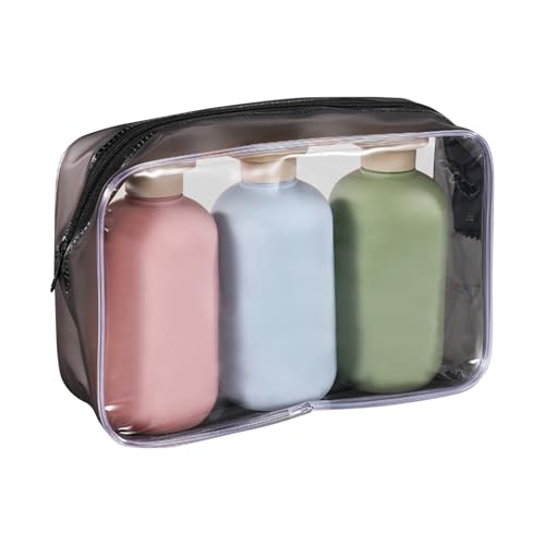 Thumbnail 8 de YUNHOLO 3Pcs 200ml Travel Bottles for Toiletries