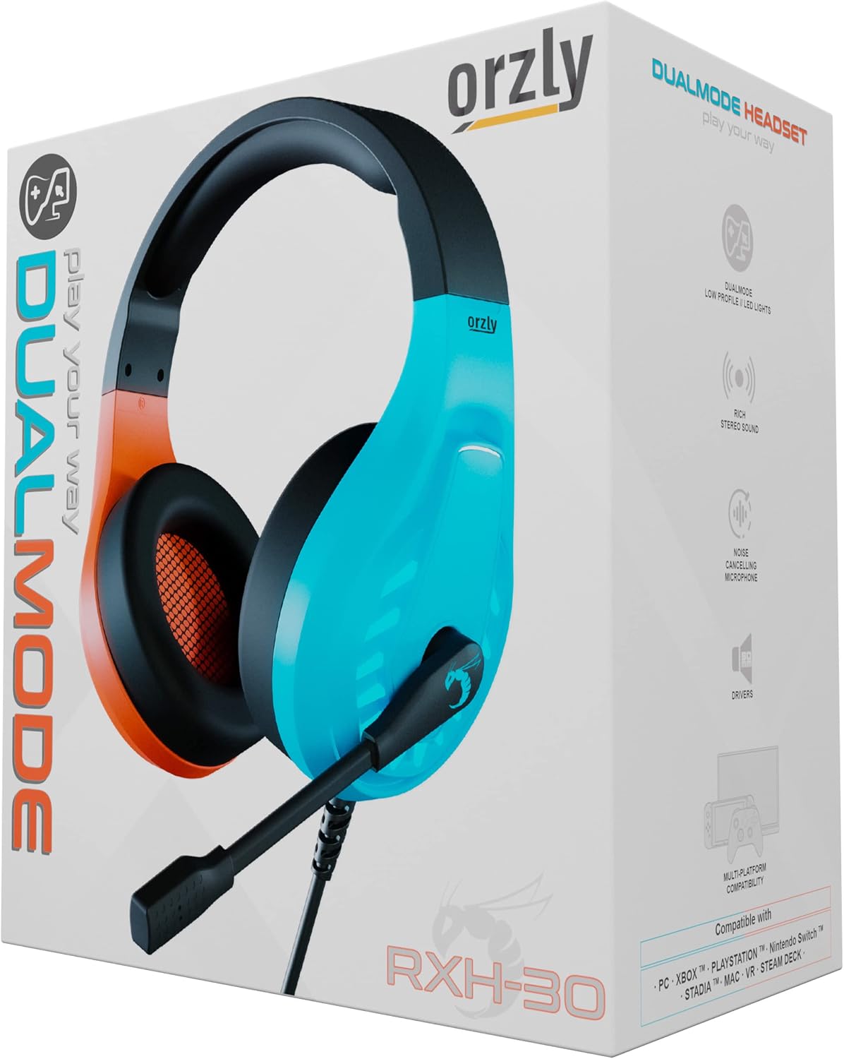 Thumbnail 1 de Orzly Tanmai RXH-30 gaming headset with mic
