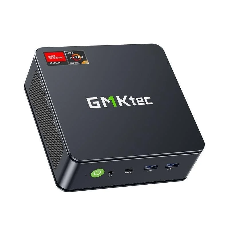 Detalle de GMKtec NucBox M5 Ultra: mini PC potente con Ryzen 7 7730U, 32 GB y 1 TB SSD para productividad y creadores