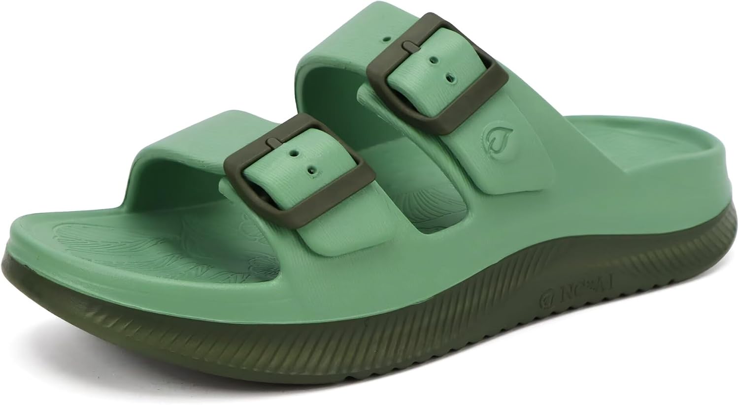 Detalle de ONCAI Sandales de récupération femmes avec boucle réglable et support de voûte orthopédique (36-42)