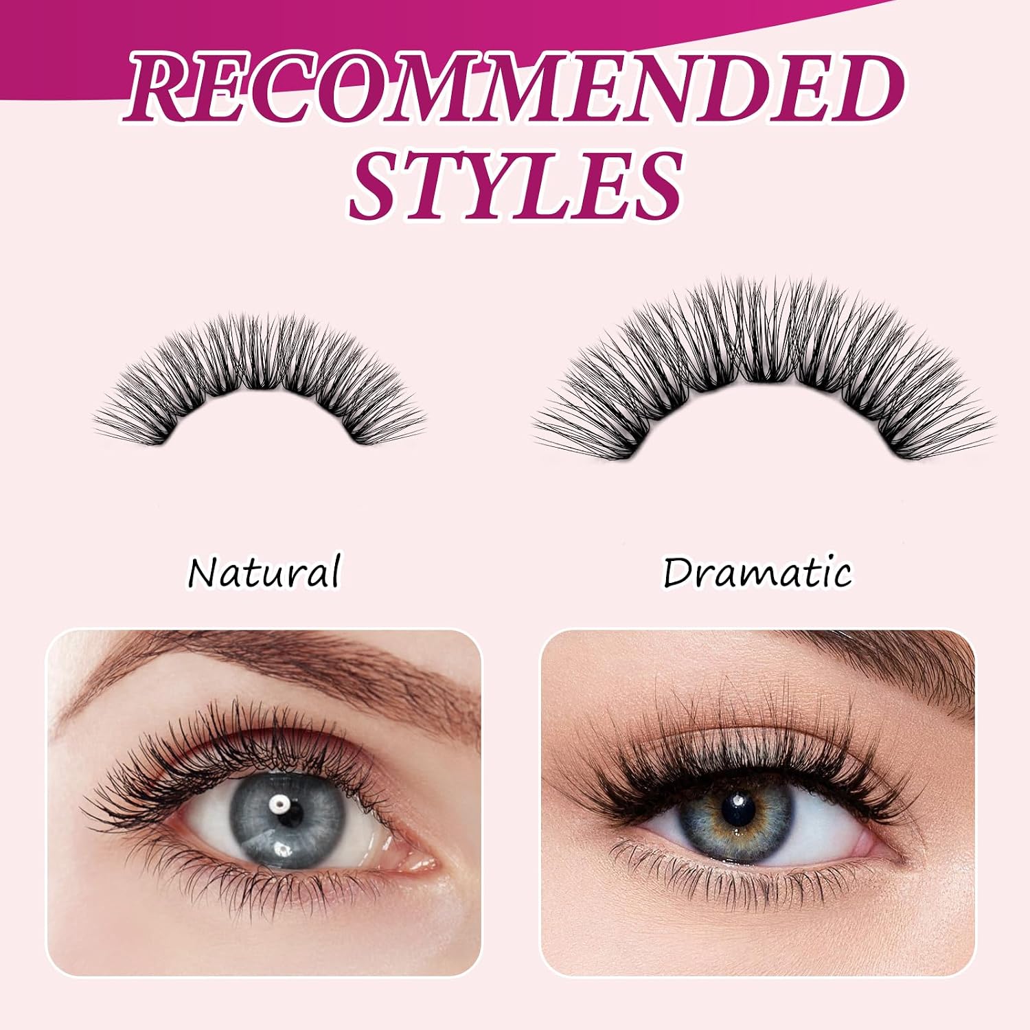 Detalle 2 de Wimpernverlängerung Wimpernbügel 40D D-Curl 12–18 mm