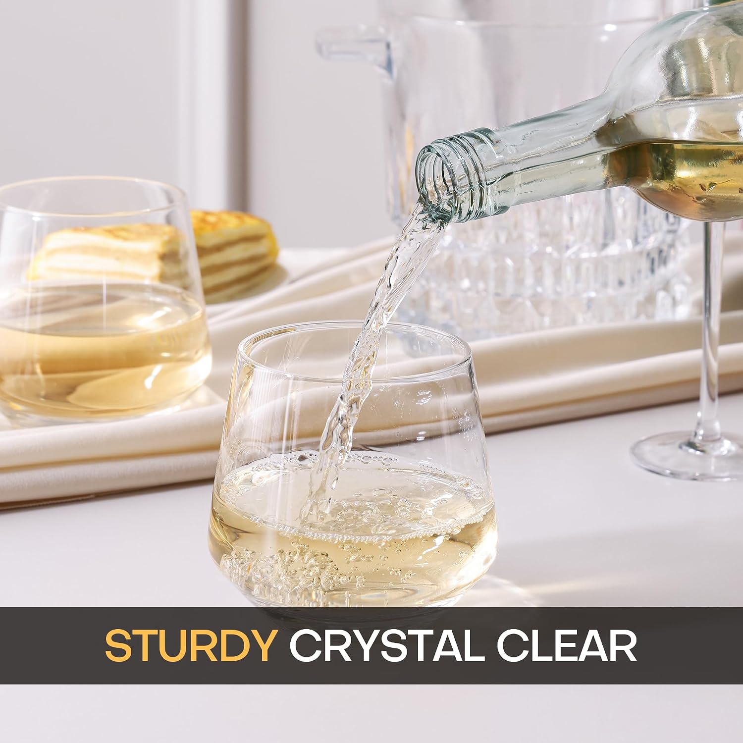 Thumbnail 4 de OUWO Stemless Wine Glasses 13.5 oz