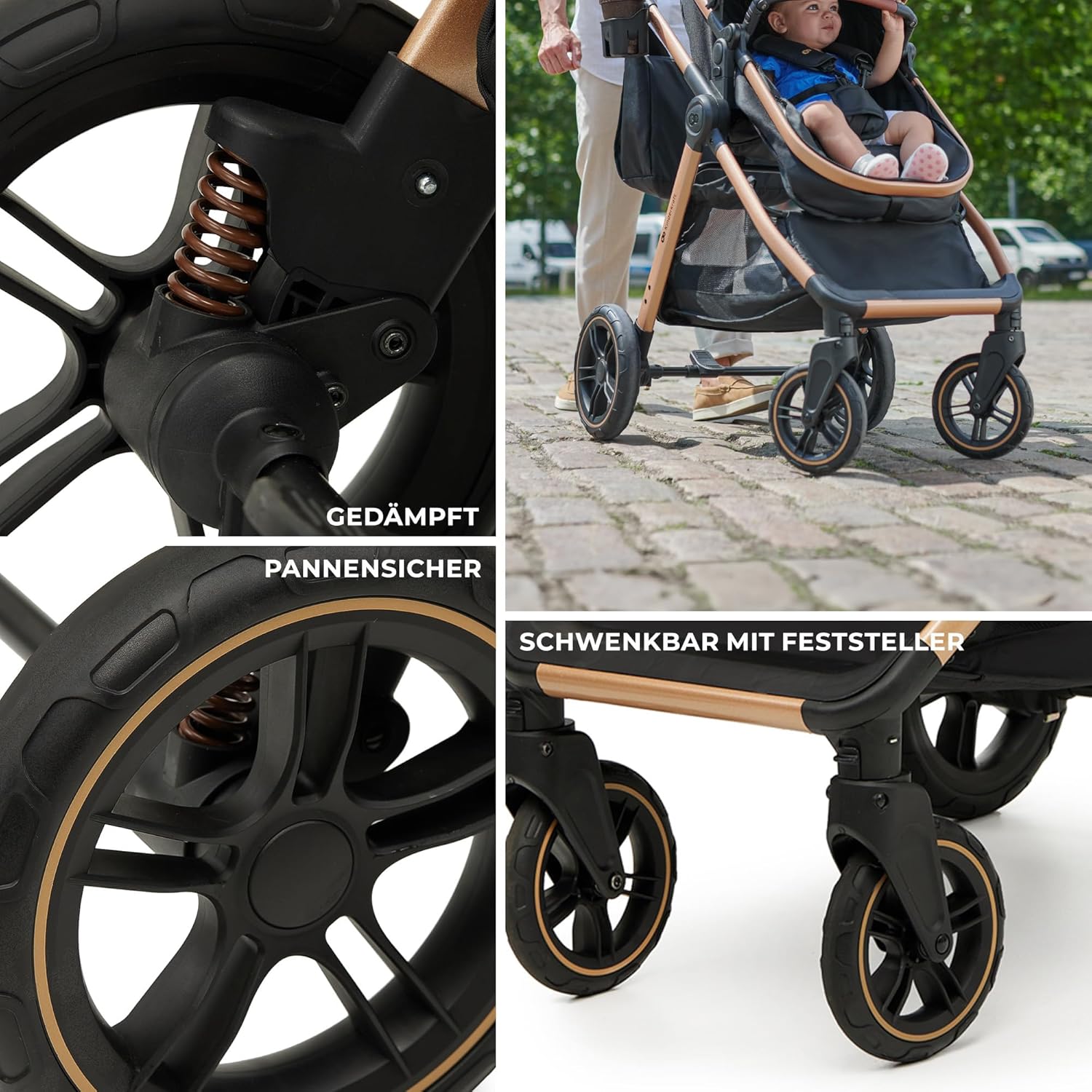 Thumbnail 6 de Kinderkraft ESME Kinderwagen 22 kg 🚼