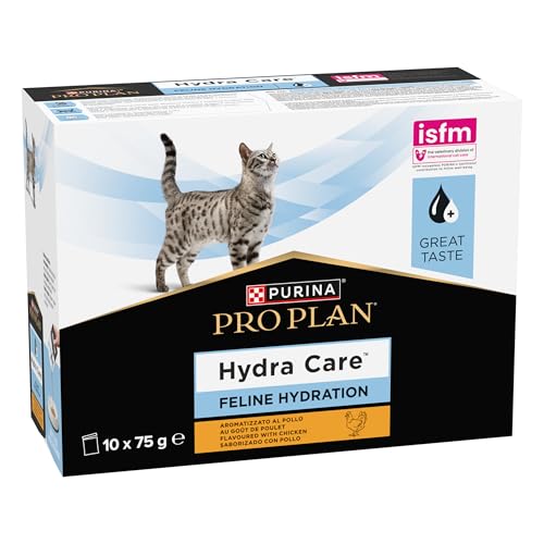 Detalle de PURINA PRO PLAN Hydra Care Per Idratazione Gatti Adulti, 10 Bustine da 75g