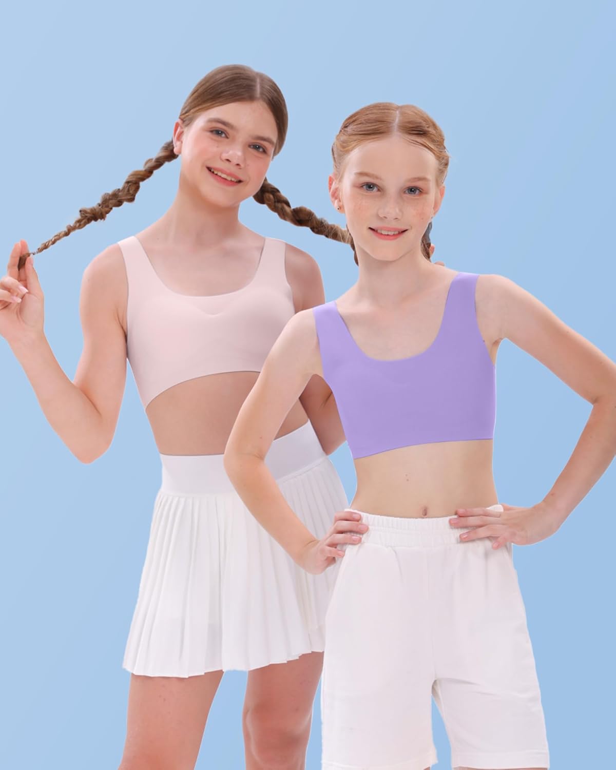 Thumbnail 4 de SALIA GIRL Girls’ Training Bras (10–16) Seamless Sports Bra with Removable Padding