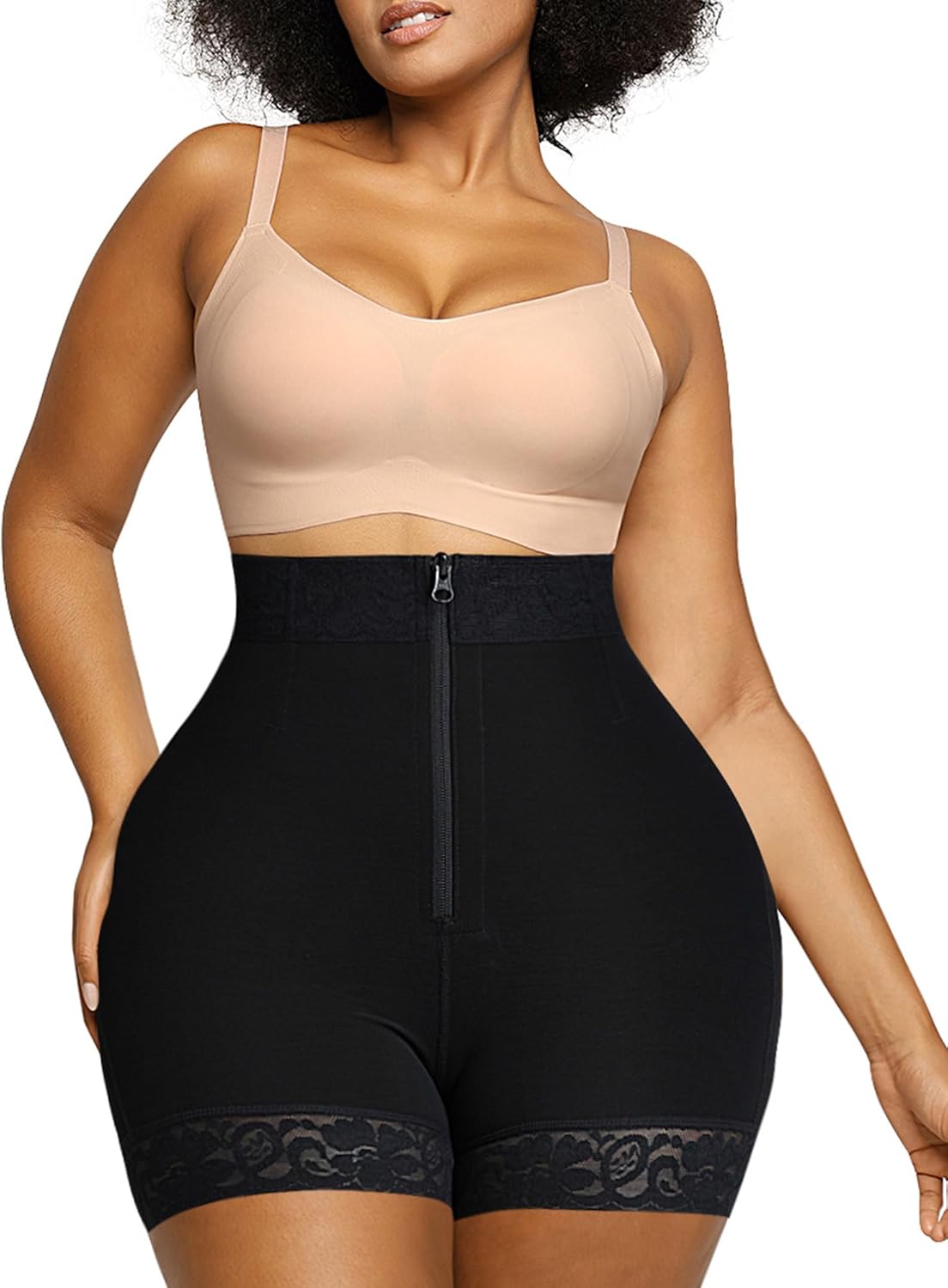 Detalle de SHAPELLX Shapewear Tummy Control Fajas Colombianas Moldeadoras Butt Lifting Shorts for Women