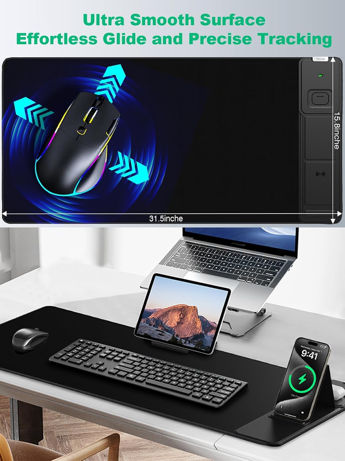 Thumbnail 5 de Mouse Pad Foldable Phone Holder 31.5"