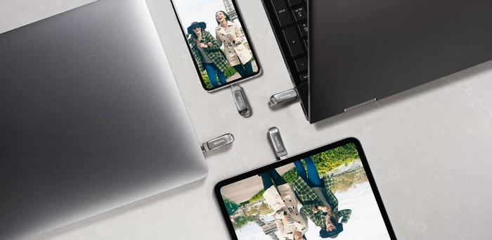 Thumbnail 5 de SanDisk Ultra Dual Drive Luxe USB-C 1 TB – zuverlässiger USB‑Stick mit Back-up-Funktion
