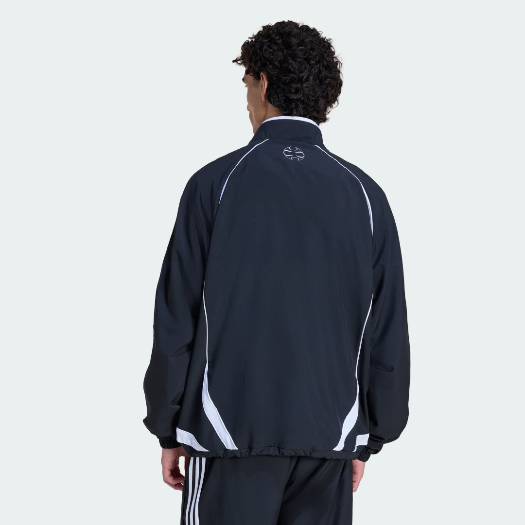 Thumbnail 1 de Sudadera con cremallera hasta el pecho Teamgeist de Adidas (negro)