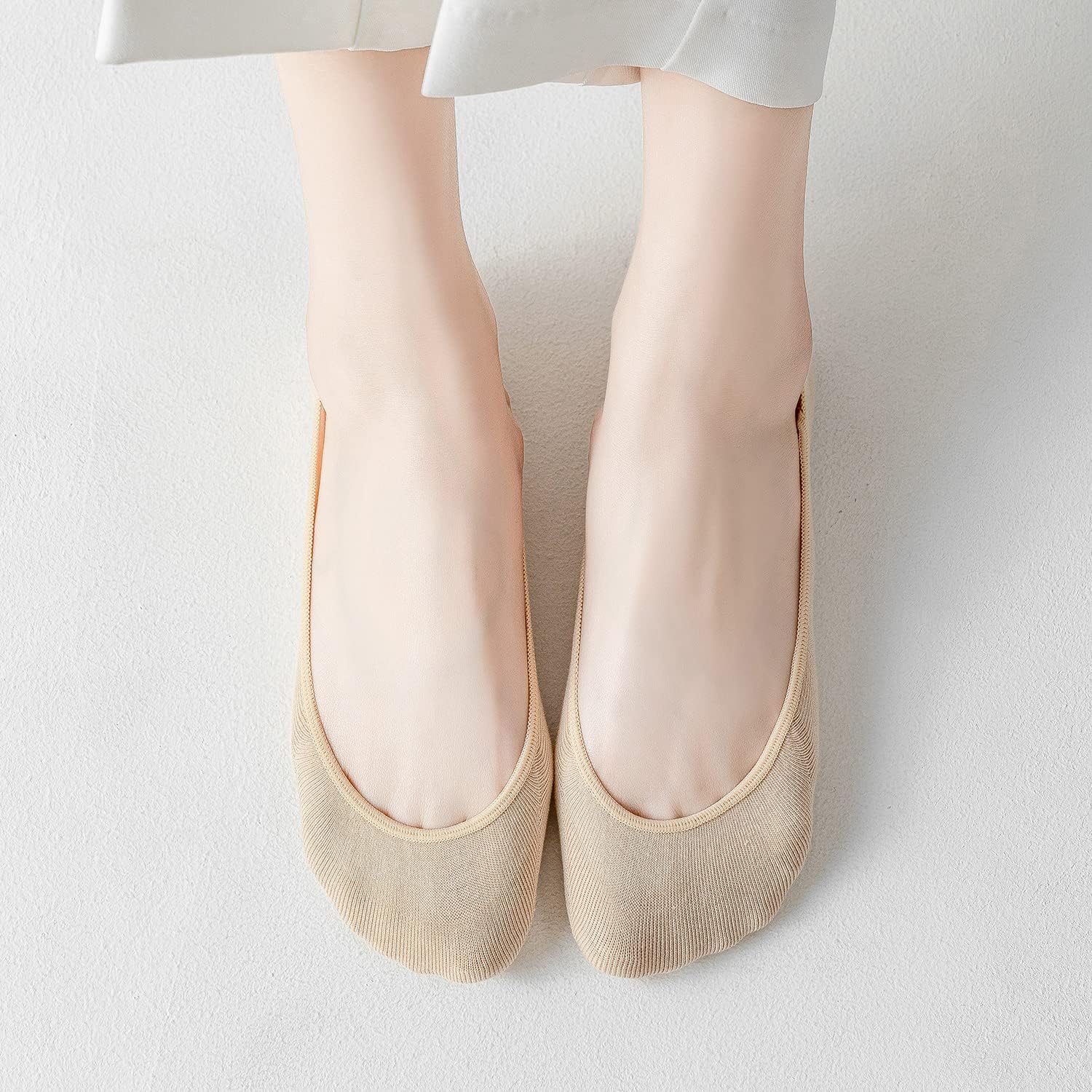 Thumbnail 1 de Toes Home Füßlinge Ballerina Socken Damen – 8 Paar Unsichtbare Sneaker Socken mit Silikonrutschfestigkeit
