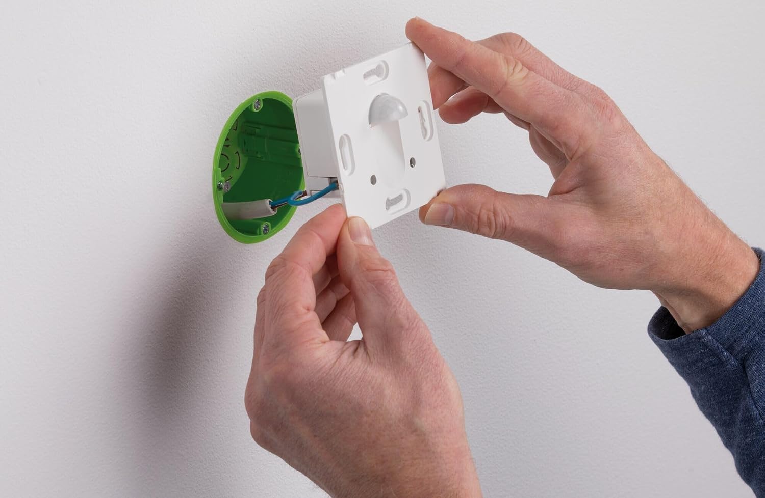 Detalle 2 de Paulmann 92923 kwadratowa oprawa wpuszczana w ścianę, LED 2,7 W, 2700 K