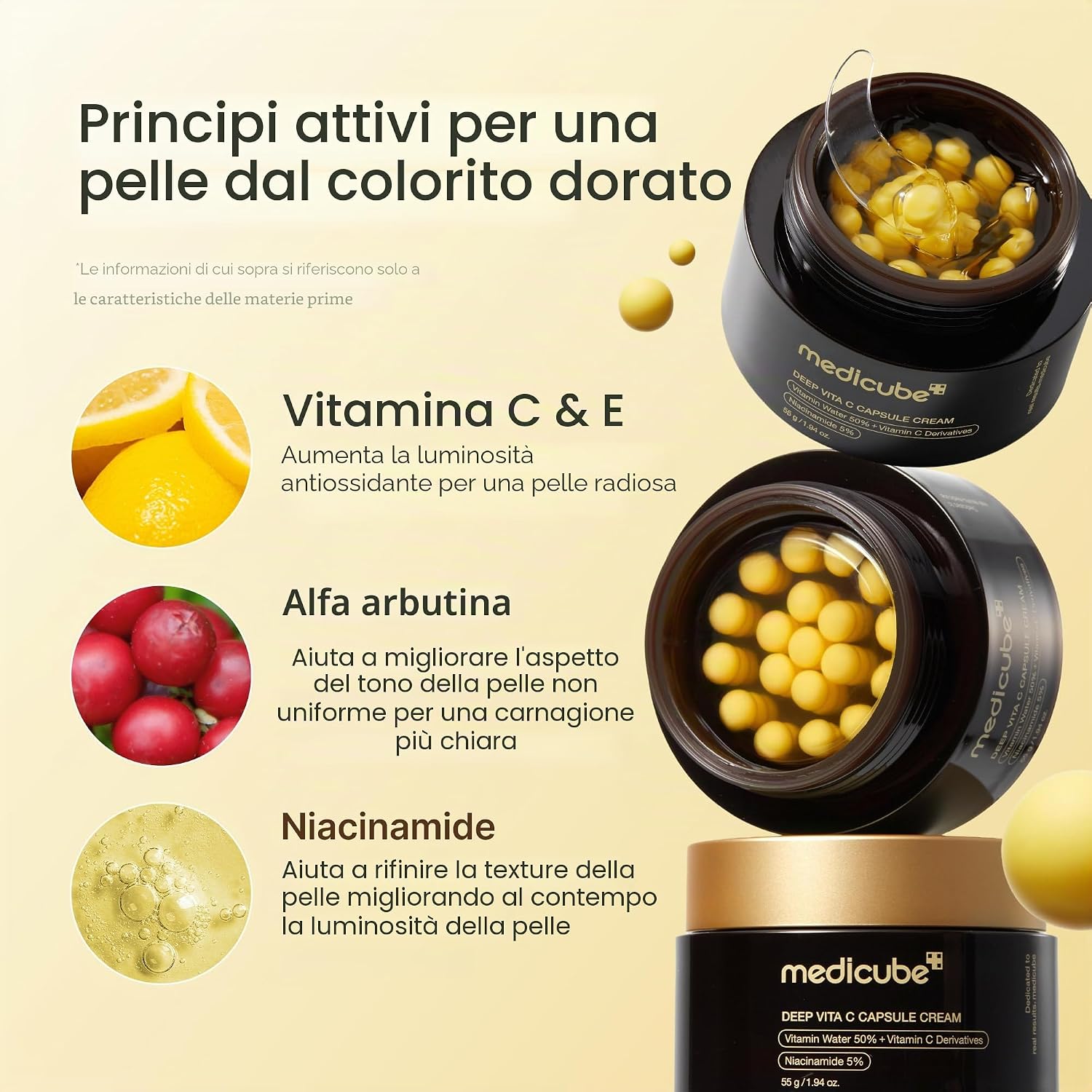 Thumbnail 2 de MEDICUBE Deep Vita C Capsule Cream (55 g) – crema viso con vitamina C