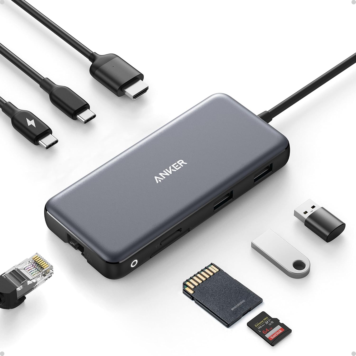 Detalle de Anker 8-in-1 USB-C hub