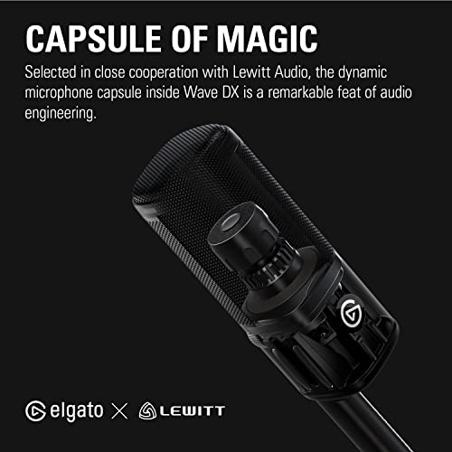 Detalle de Elgato Wave DX – Micro XLR dynamique cardioïde