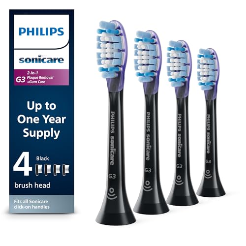 Detalle de Philips Sonicare G3 Two-in-One Replacement Heads 4-pack 🪥